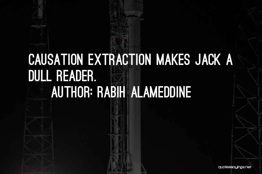 Causation Quotes By Rabih Alameddine