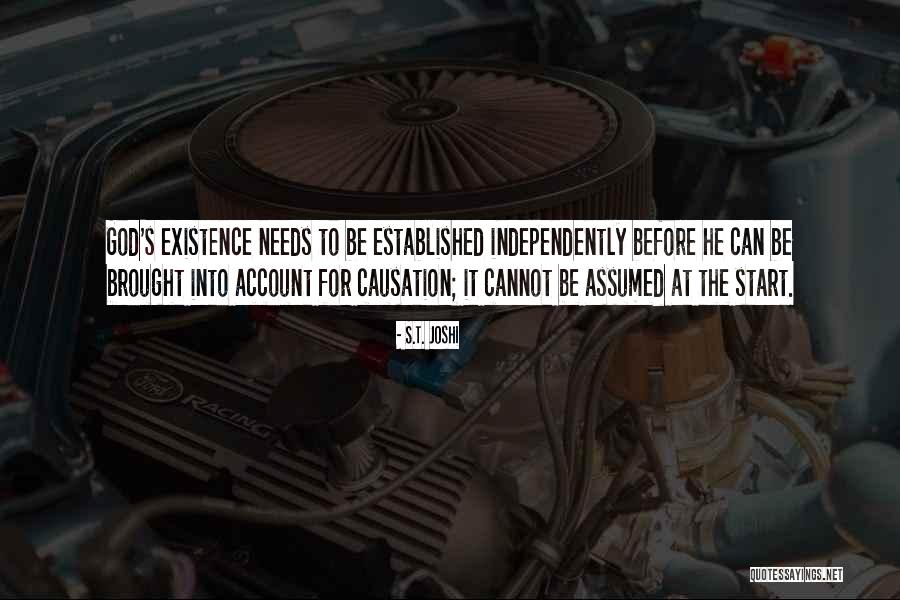 Causation Quotes By S.T. Joshi Causation Quotes By S.T. Joshi
