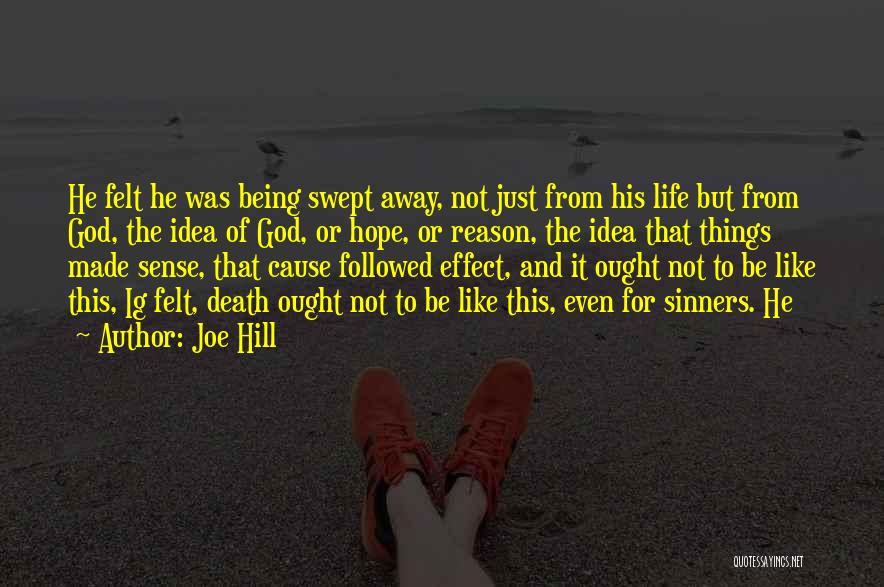 Cause Of Death Quotes By Joe Hill