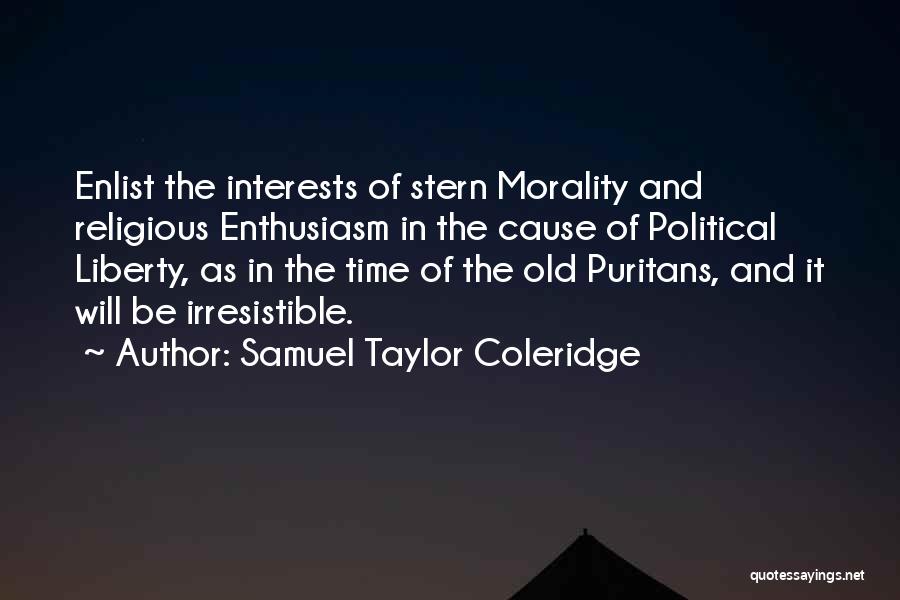 Cause Of Liberty Quotes By Samuel Taylor Coleridge