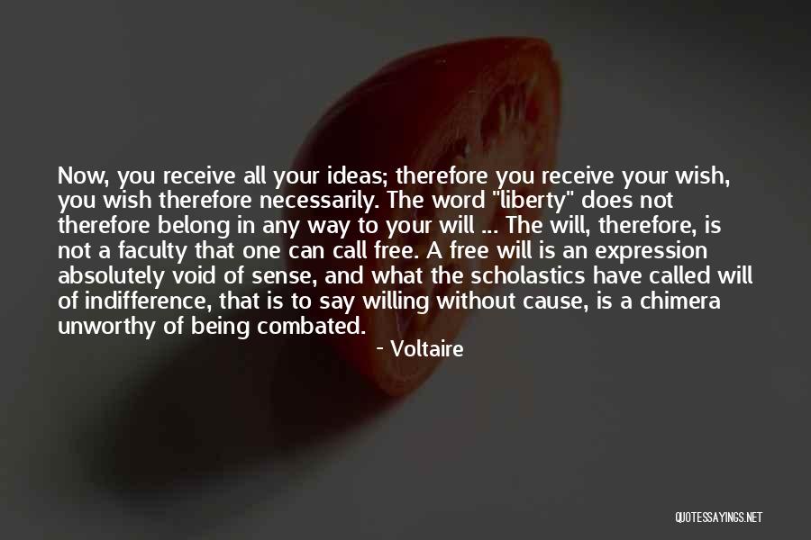 Cause Of Liberty Quotes By Voltaire