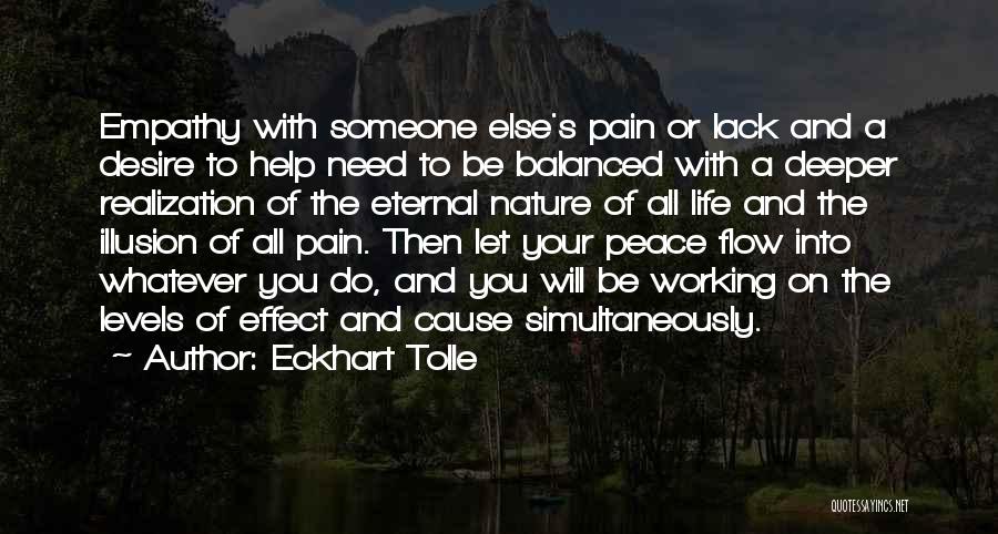 Cause Of Pain Quotes By Eckhart Tolle