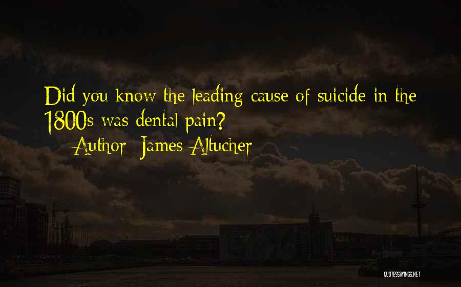 Cause Of Pain Quotes By James Altucher