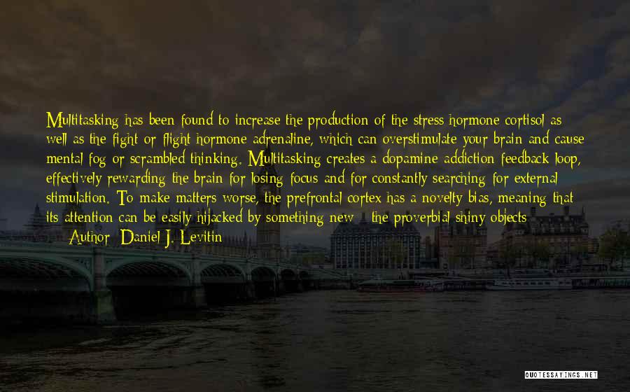 Cause Of Stress Quotes By Daniel J. Levitin