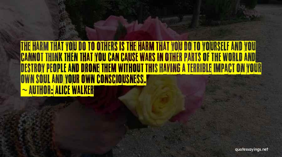 Cause Of World War 1 Quotes By Alice Walker