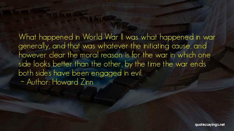 Cause Of World War 1 Quotes By Howard Zinn