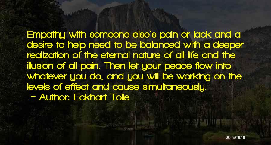 Cause Pain Quotes By Eckhart Tolle