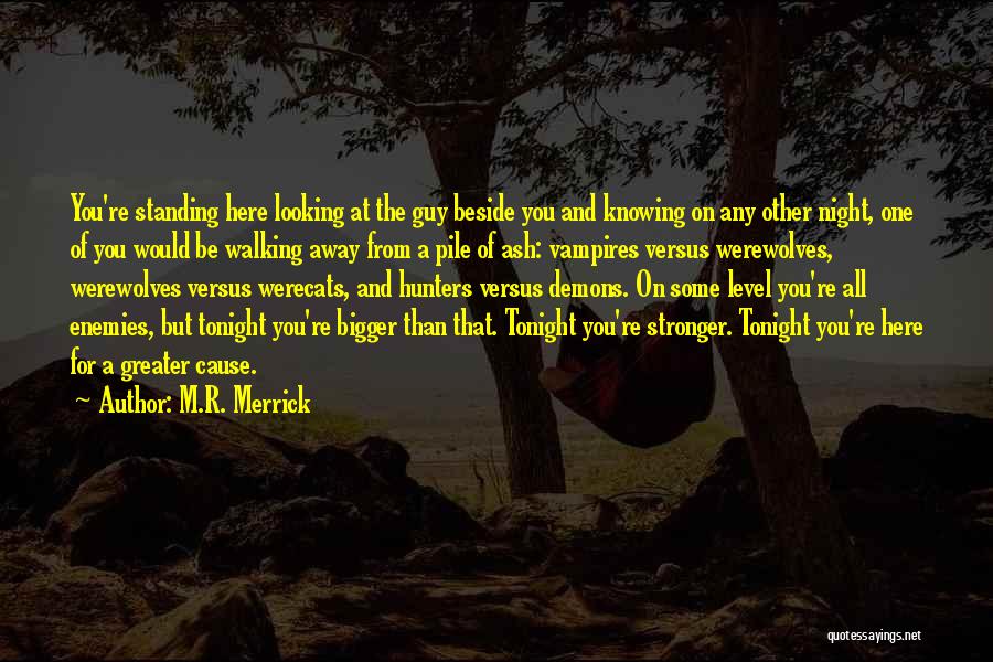 Cause You Re The One Quotes By M.R. Merrick