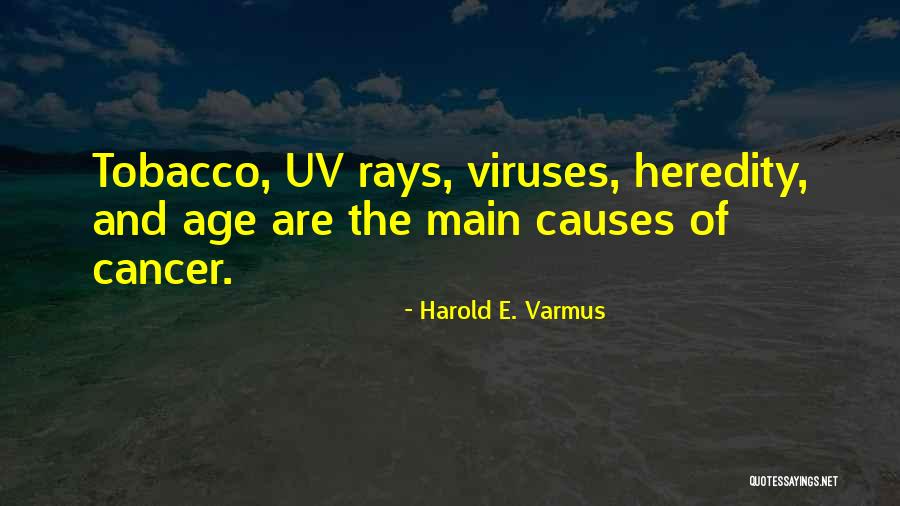 Causes Of Cancer Quotes By Harold E. Varmus Causes Of Cancer Quotes By Harold E. Varmus