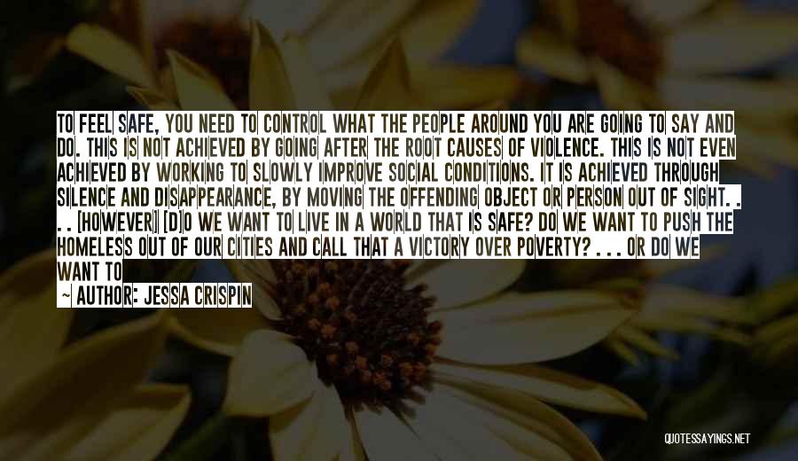 Causes Of Poverty Quotes By Jessa Crispin