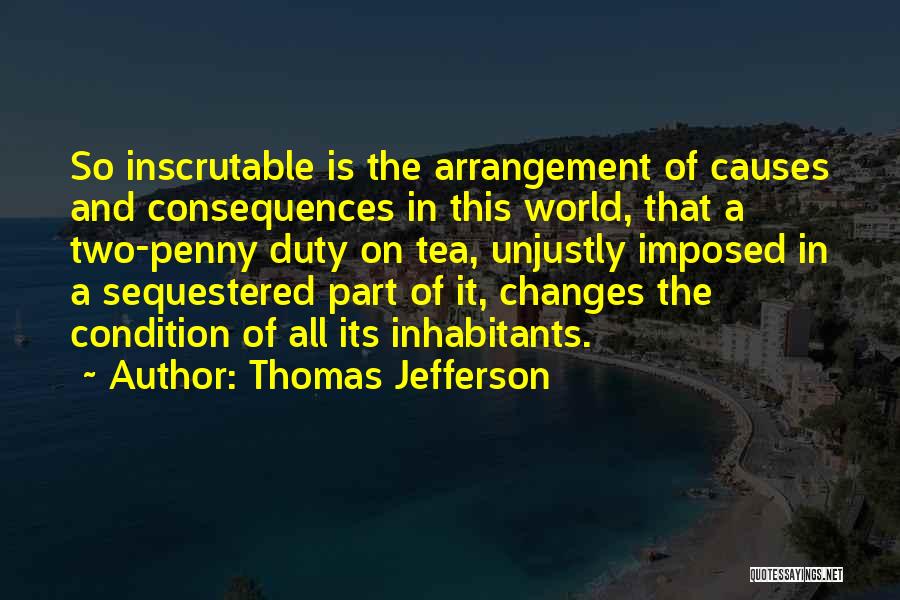 Causes Of Revolution Quotes By Thomas Jefferson