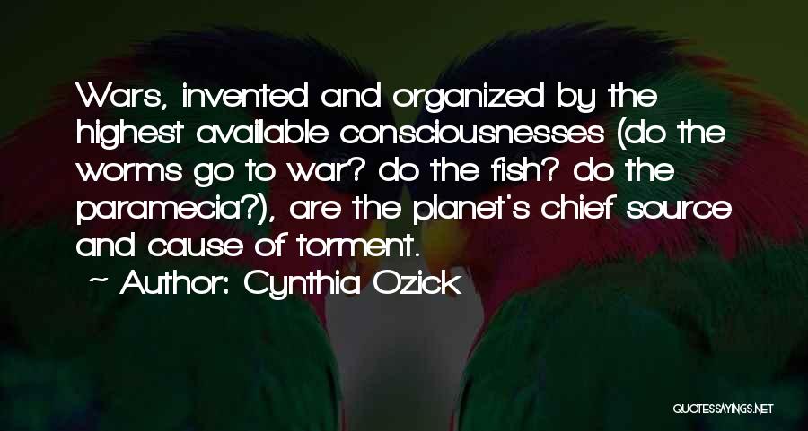 Causes Of War Quotes By Cynthia Ozick