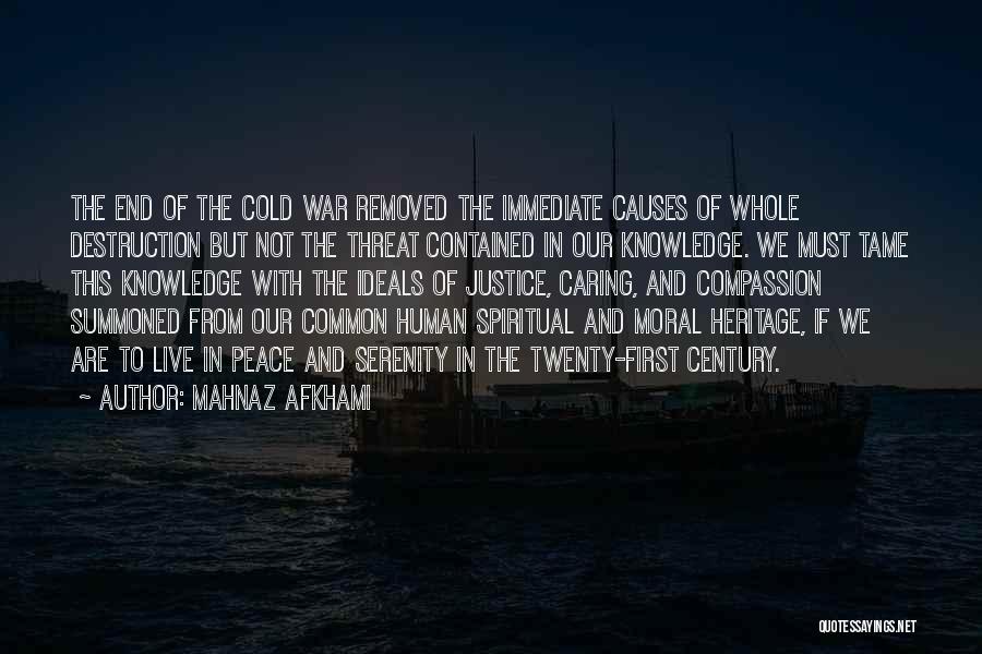 Causes Of War Quotes By Mahnaz Afkhami