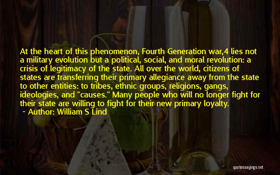 Causes Of War Quotes By William S Lind