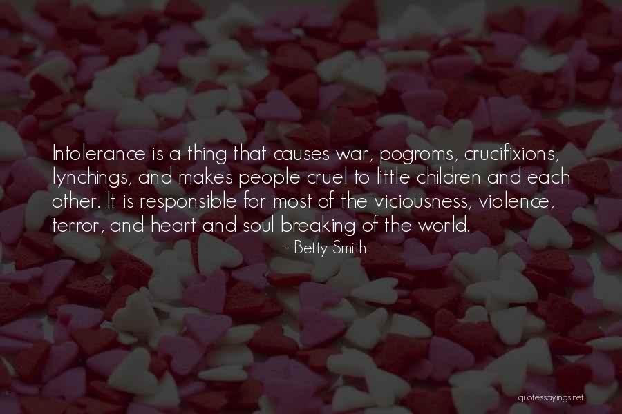 Causes Of World War 2 Quotes By Betty Smith