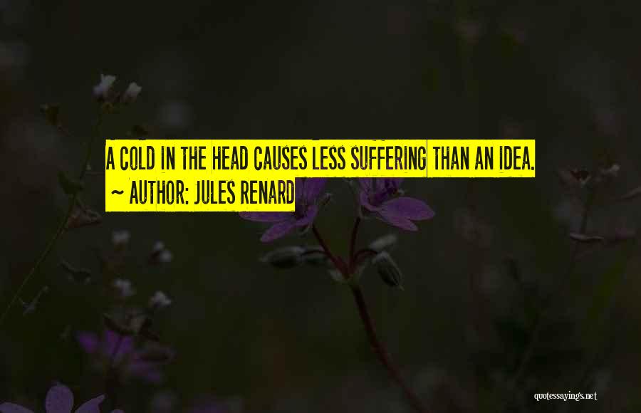 Causes Suffering Quotes By Jules Renard