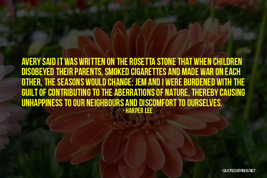Causing Change Quotes By Harper Lee Causing Change Quotes By Harper Lee