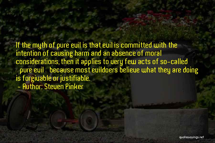 Causing No Harm Quotes By Steven Pinker