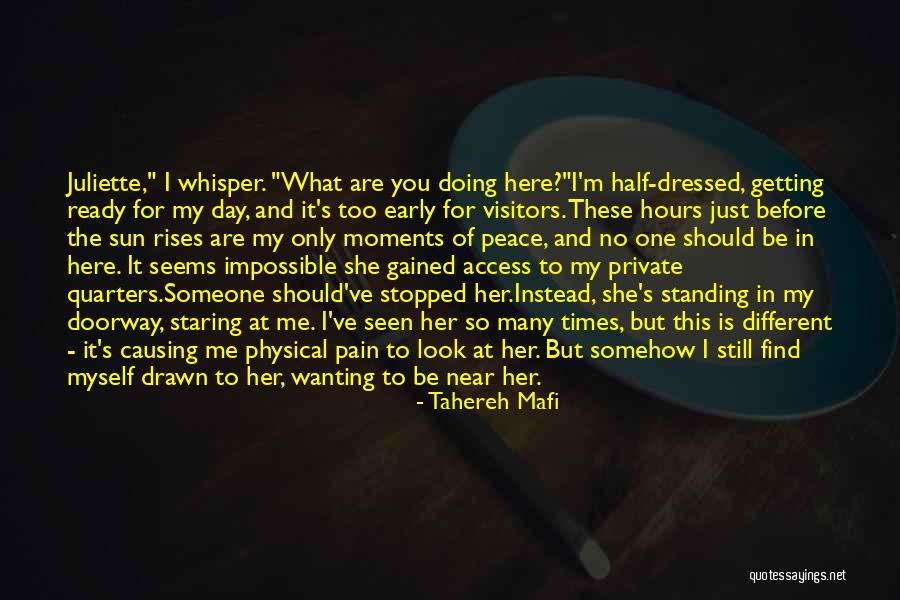 Causing Someone Pain Quotes By Tahereh Mafi Causing Someone Pain Quotes By Tahereh Mafi