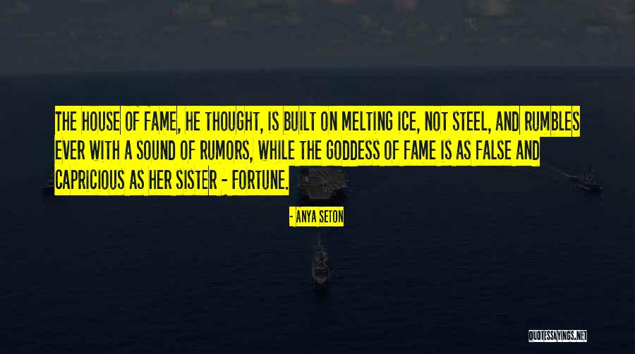 Cauterized Nose Quotes By Anya Seton Cauterized Nose Quotes By Anya Seton