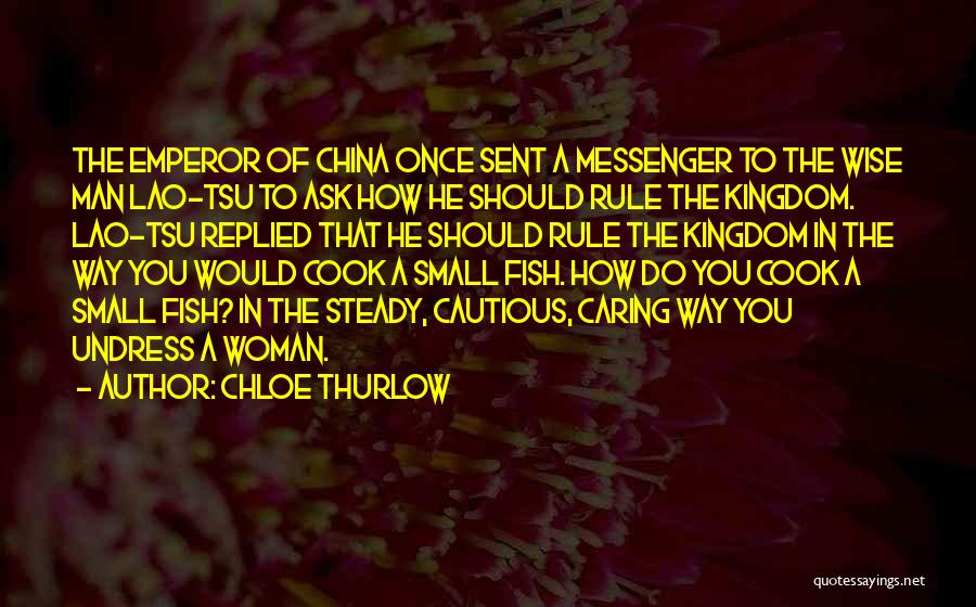 Cautious Quotes By Chloe Thurlow