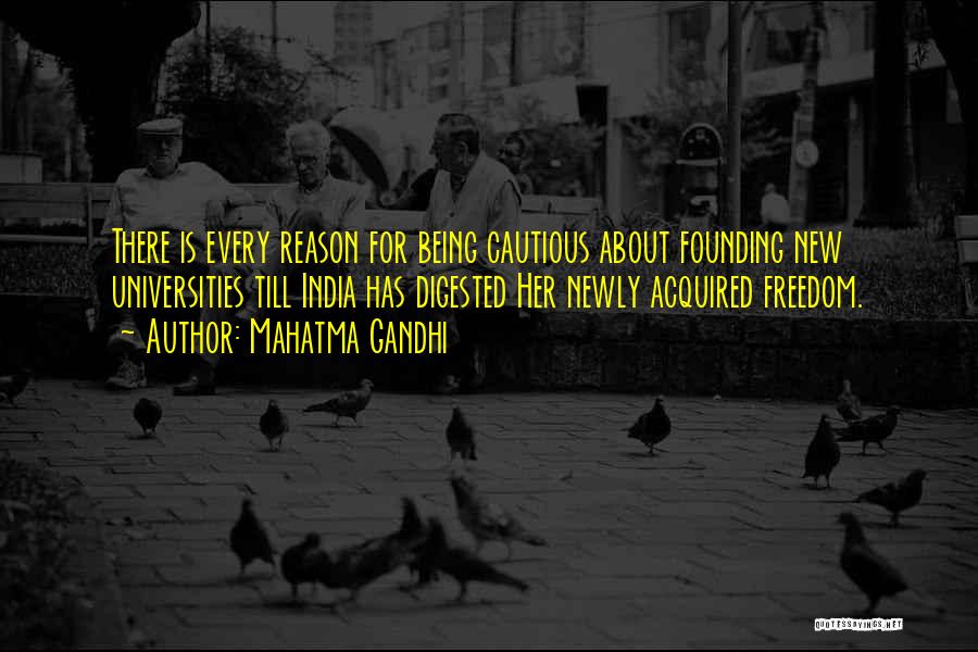 Cautious Quotes By Mahatma Gandhi
