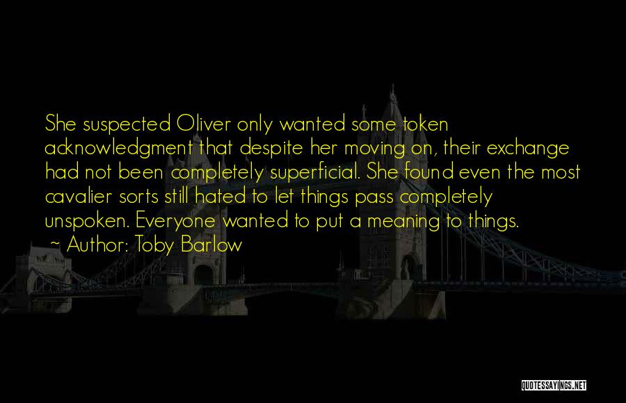 Cavalier Quotes By Toby Barlow