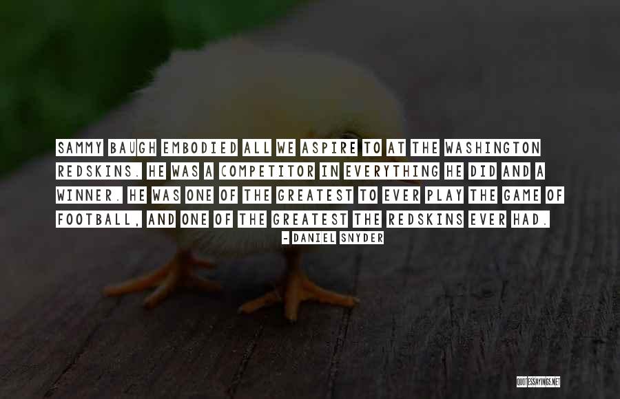 Cavassa Sciences Quotes By Daniel Snyder Cavassa Sciences Quotes By Daniel Snyder