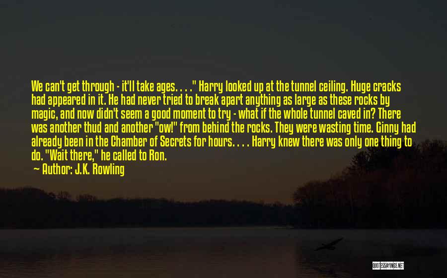 Caved In Quotes By J.K. Rowling