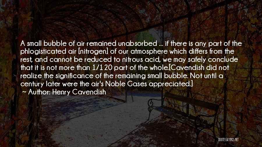 Cavendish Quotes By Henry Cavendish