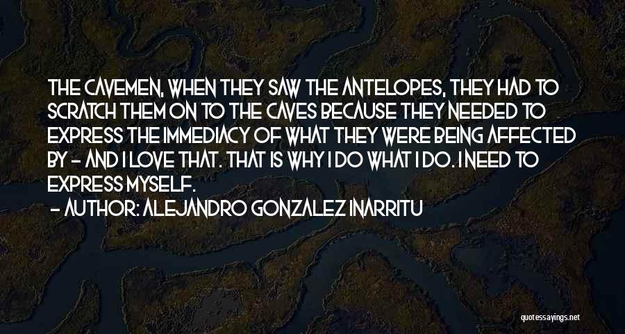 Caves Quotes By Alejandro Gonzalez Inarritu