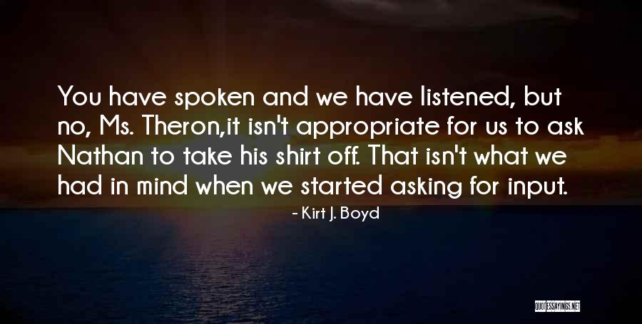 Cazins Evanston Quotes By Kirt J. Boyd Cazins Evanston Quotes By Kirt J. Boyd