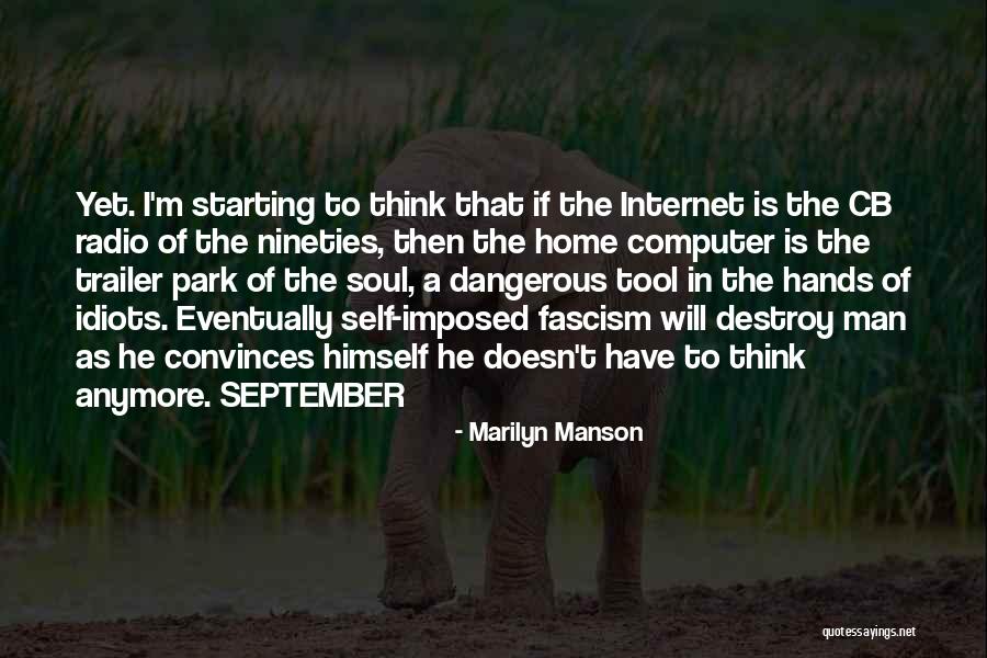 Cb Radio Quotes By Marilyn Manson Cb Radio Quotes By Marilyn Manson