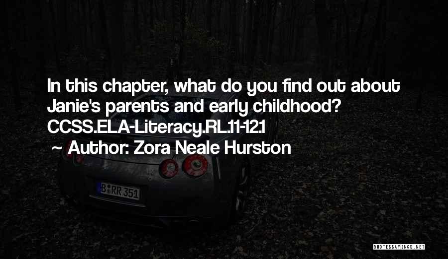 Ccss Quotes By Zora Neale Hurston