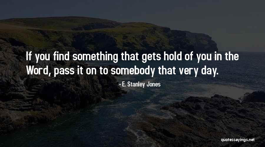 Cdn Stock Quotes By E. Stanley Jones Cdn Stock Quotes By E. Stanley Jones