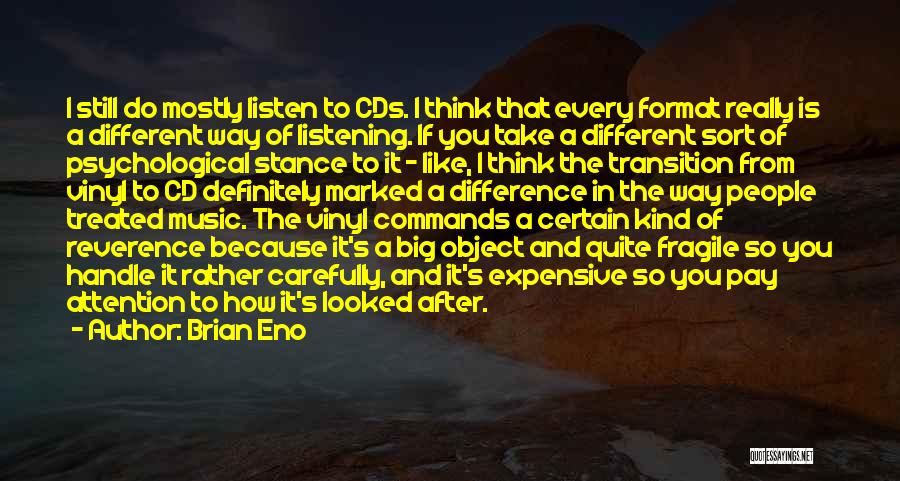 Cds Quotes By Brian Eno