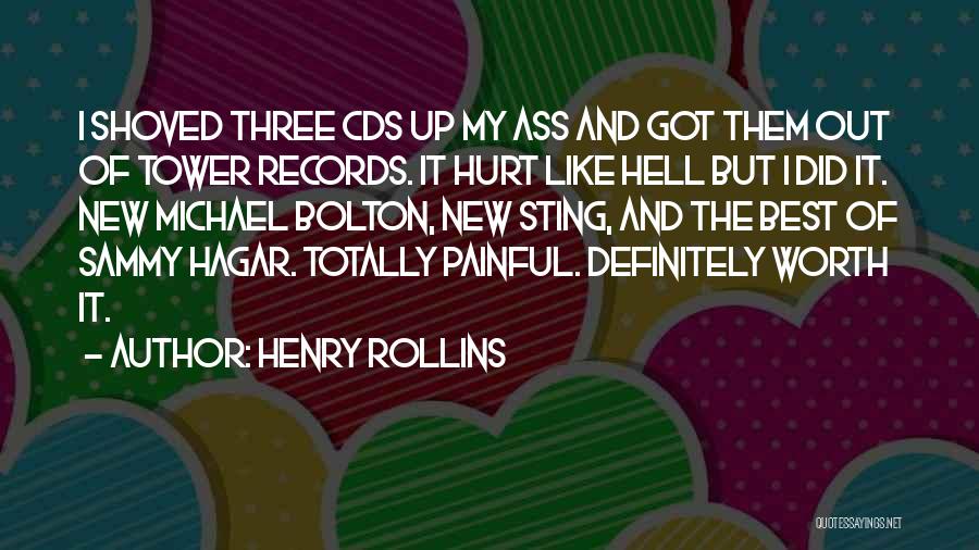 Cds Quotes By Henry Rollins