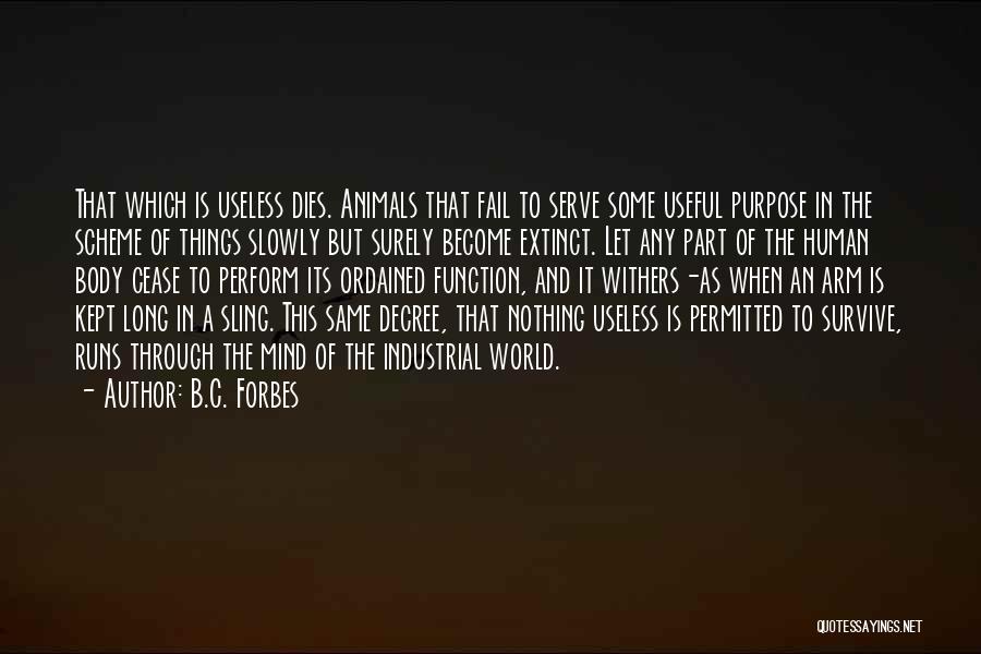 Cease Quotes By B.C. Forbes