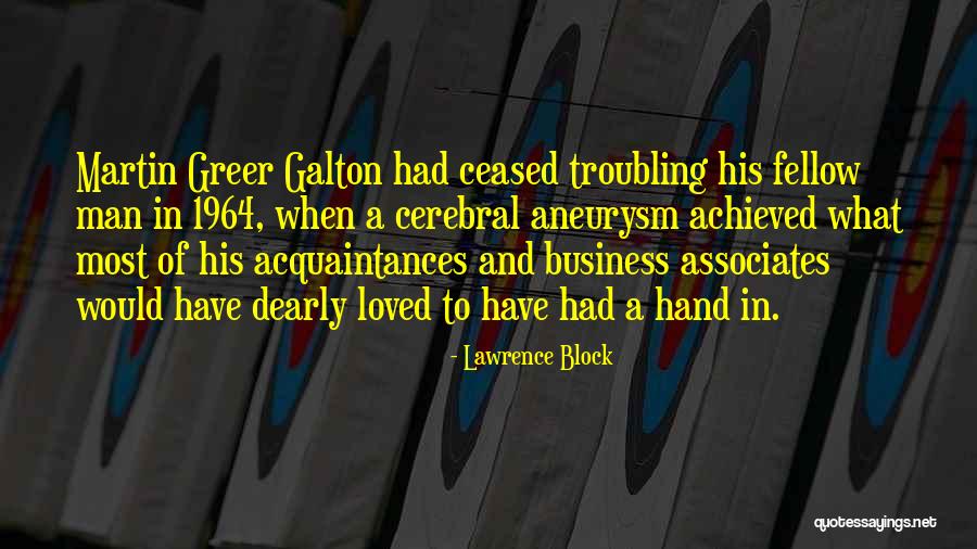Ceccanti Trophy Quotes By Lawrence Block Ceccanti Trophy Quotes By Lawrence Block