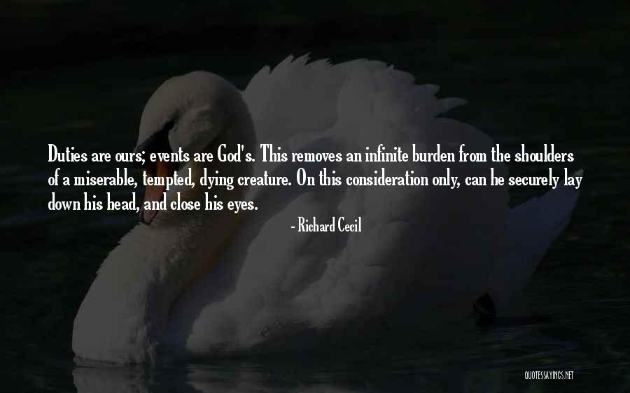Cecil Quotes By Richard Cecil Cecil Quotes By Richard Cecil