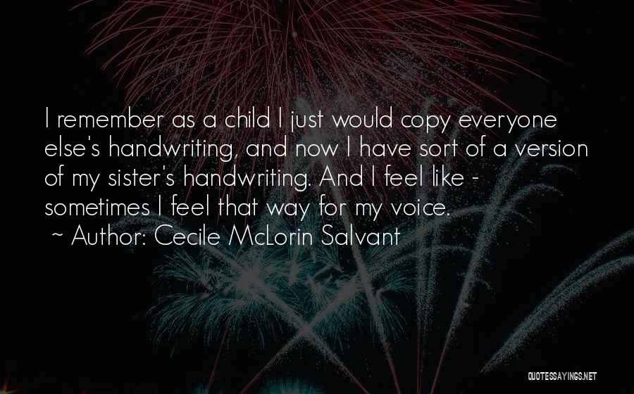 Cecile McLorin Salvant Quotes 1093881