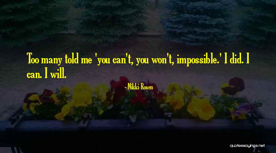 Cehennemin Bedeli Quotes By Nikki Rosen Cehennemin Bedeli Quotes By Nikki Rosen