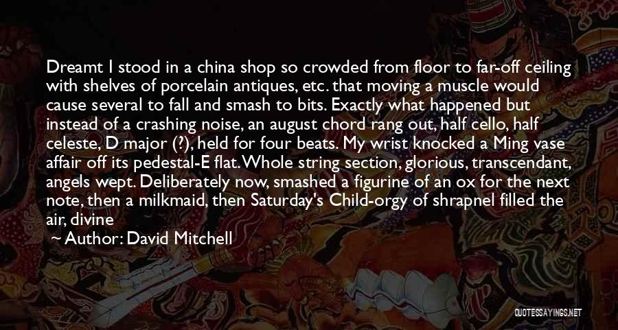 Ceiling Quotes By David Mitchell