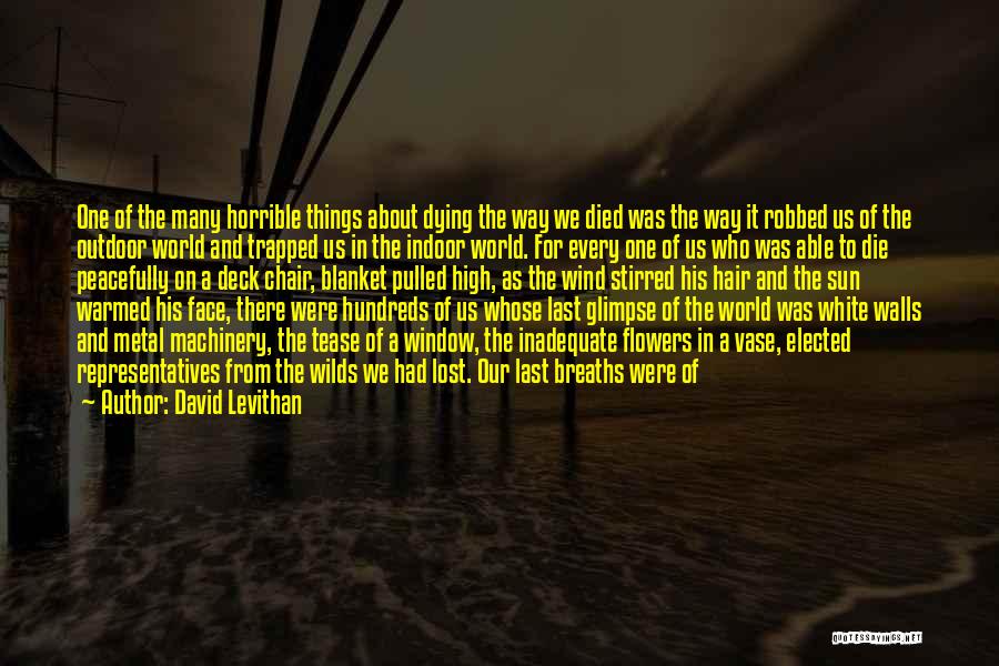 Ceilings Quotes By David Levithan