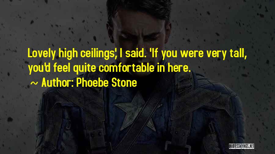 Ceilings Quotes By Phoebe Stone