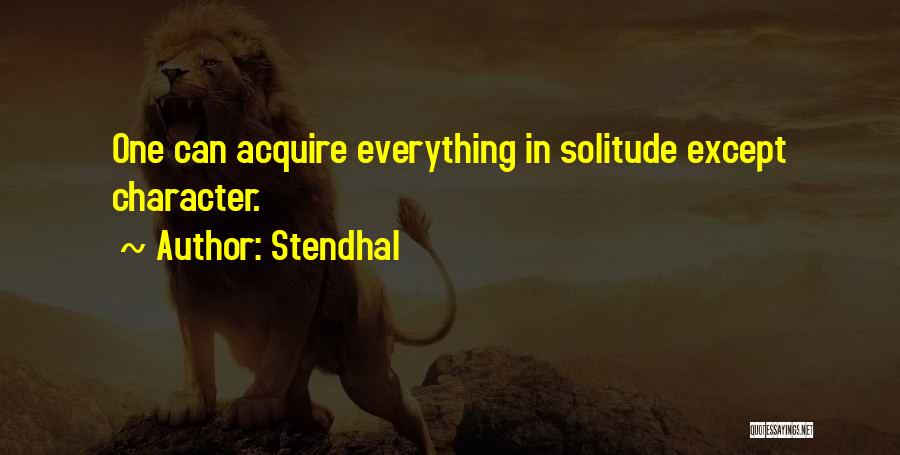 Ceirocks Quotes By Stendhal