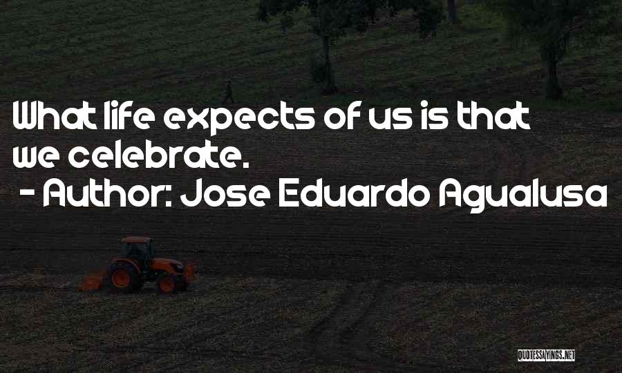 Celebrate Life Quotes By Jose Eduardo Agualusa