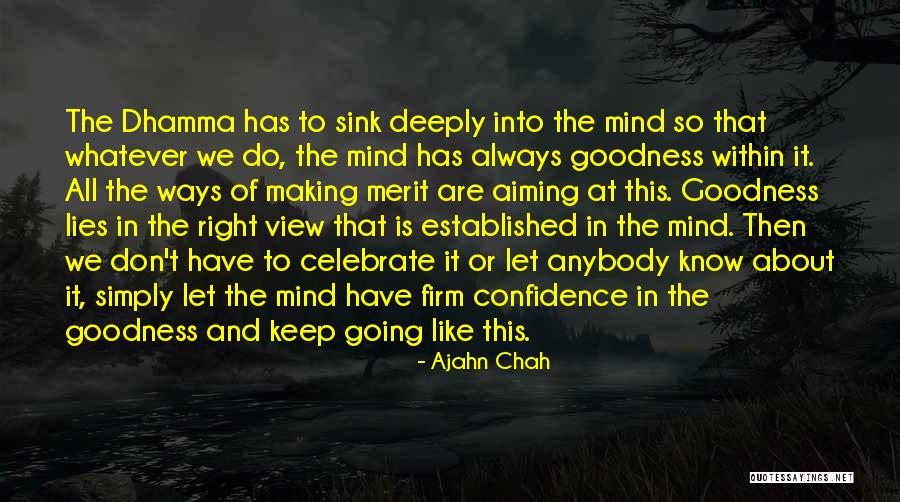 Celebrate What's Right Quotes By Ajahn Chah