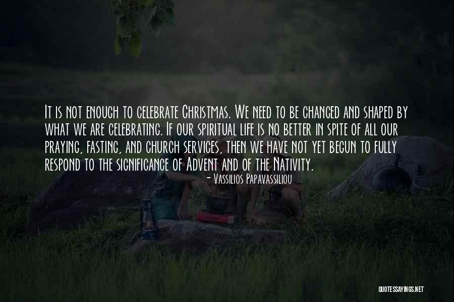 Celebrating Christmas Quotes By Vassilios Papavassiliou