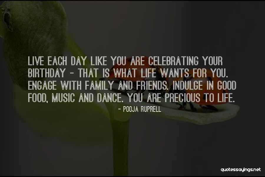 Celebrating Life And Family Quotes By Pooja Ruprell